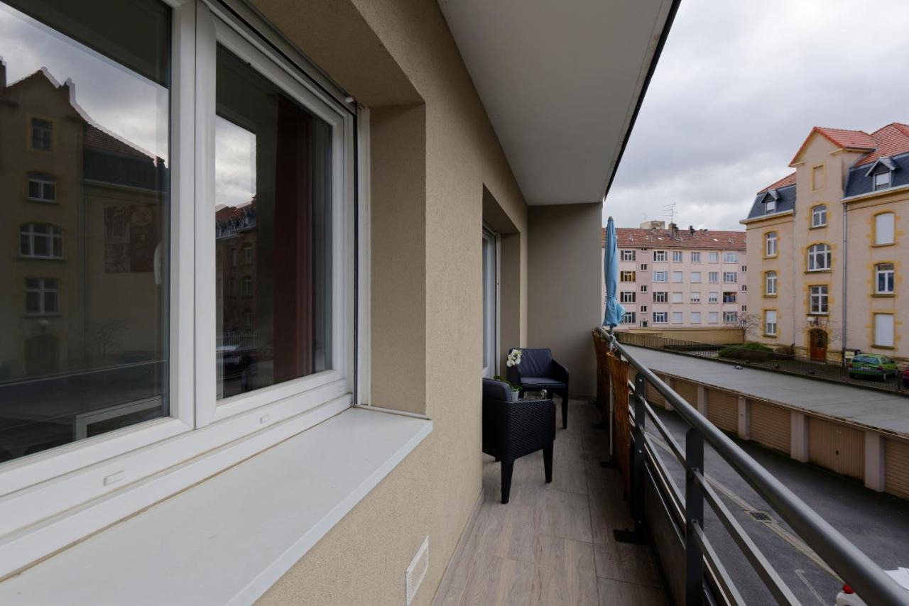 Belchamps Metz Gare Pompidou Lägenhet Exteriör bild