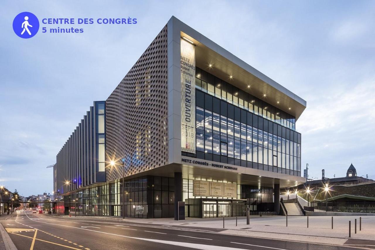 Belchamps Metz Gare Pompidou Lägenhet Exteriör bild